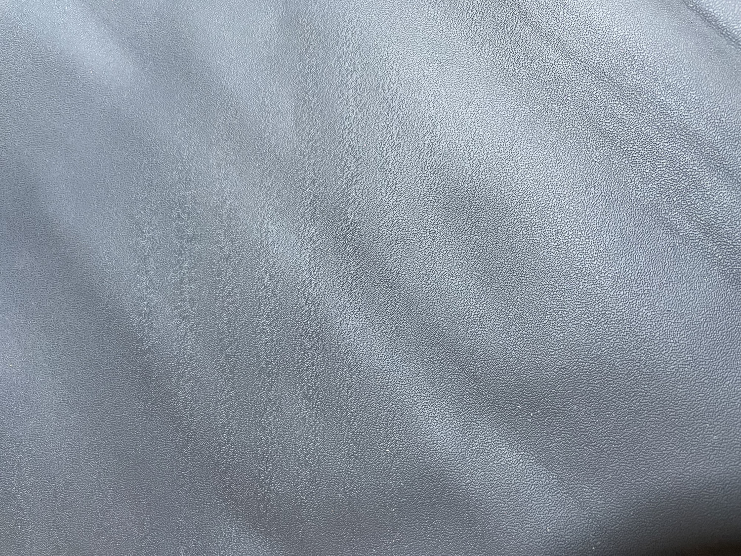 Black Plain Print Embossed on Cow Hides: BP003C