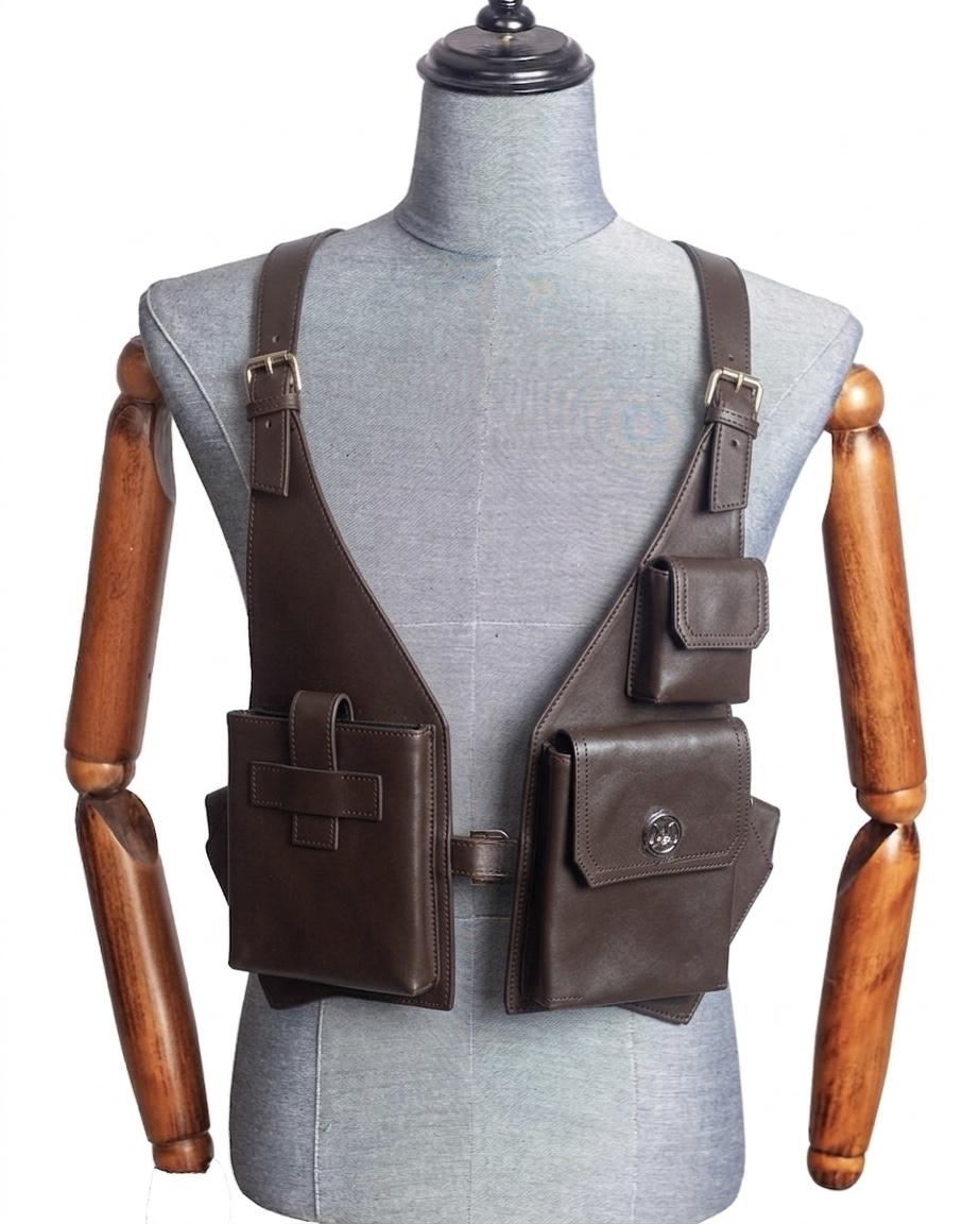 Utility Vest: Brown