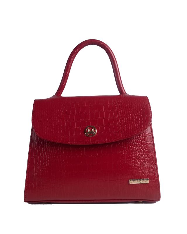Paris Midi: Limited Edition Red Crocodile Print
