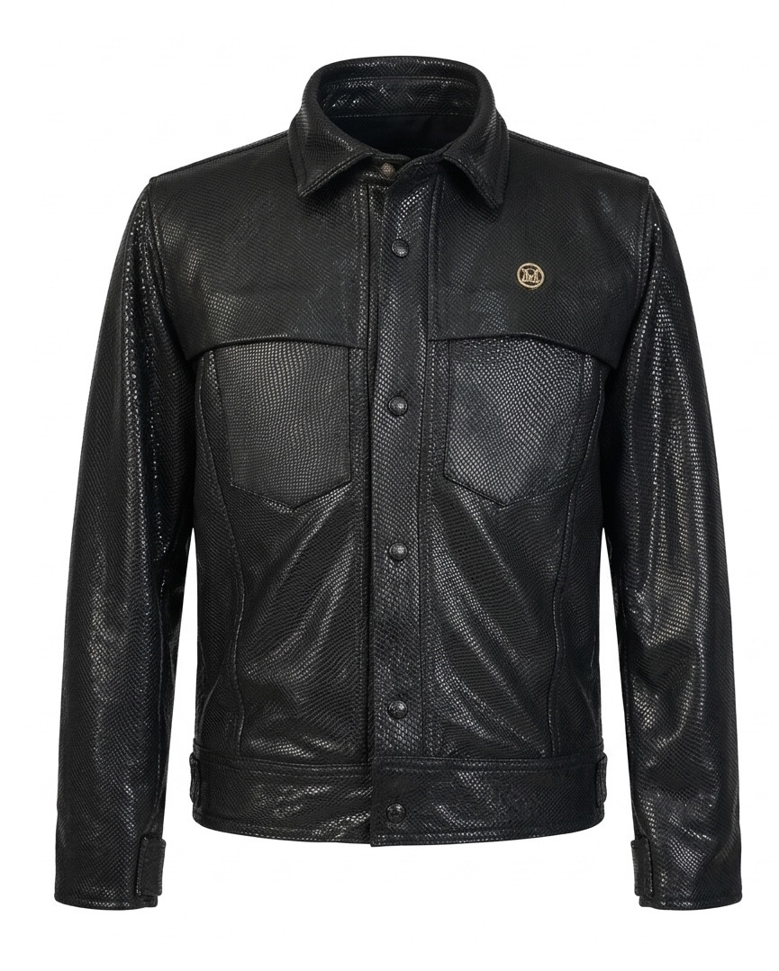 Men’s Jacket: Black Shimmer