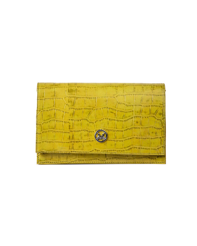 Dakar: Olive Green Crocodile Print