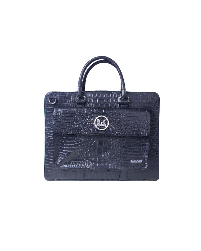 Workcase Escobar : Limited Edition Black Crocodile Print