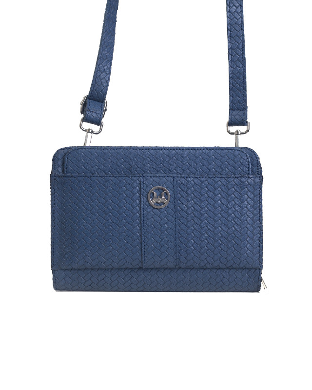 Messenger Bag 2.0:  Syrup Brown Crocodile Print