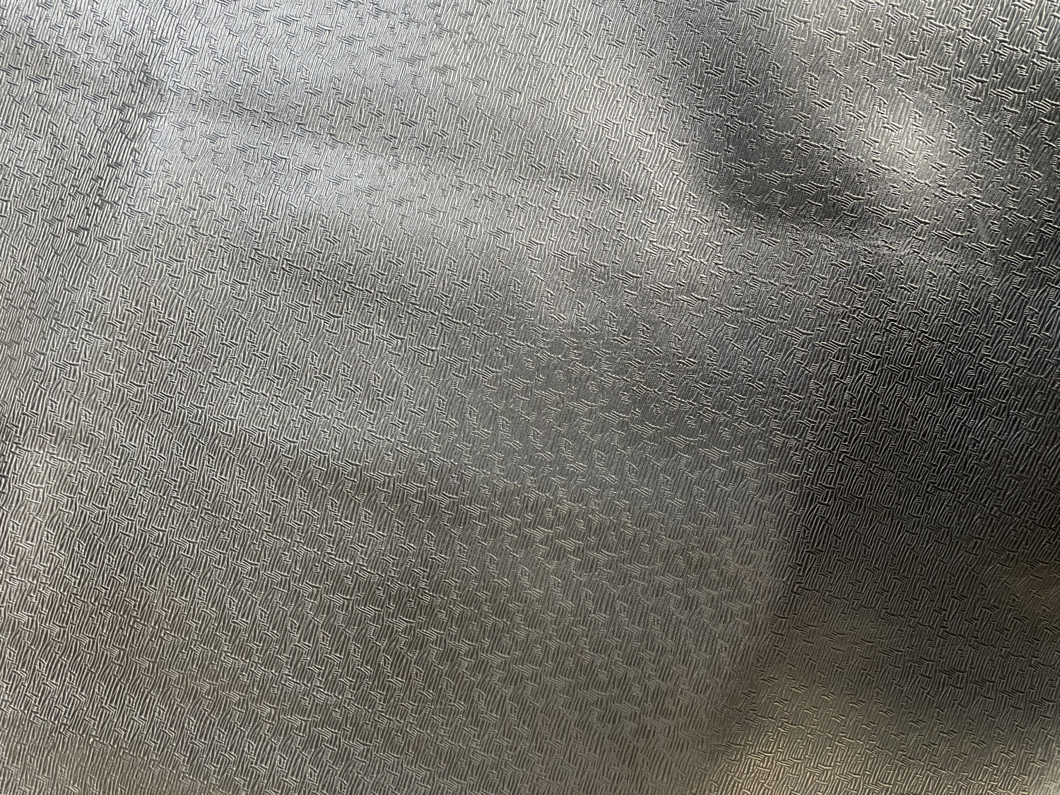 Black Abstract Print Embossed on Cow Hides: BI015C