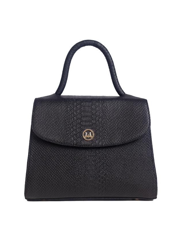Paris Midi: Black Snake Print