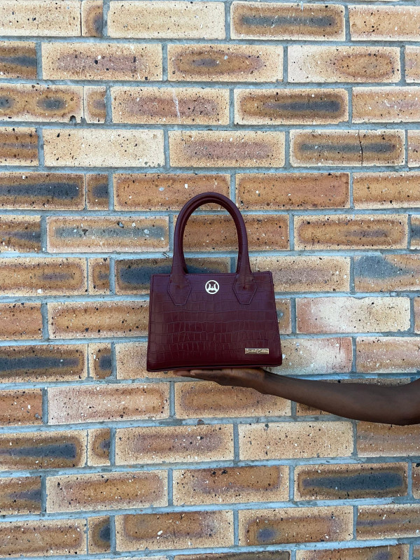 Montreal Mini: Limited Edition Plum Crocodile Print