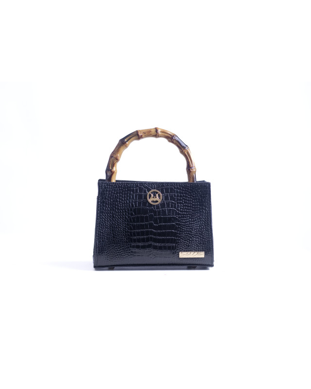 Shanghai Mini: Limited Edition Black Crocodile Print