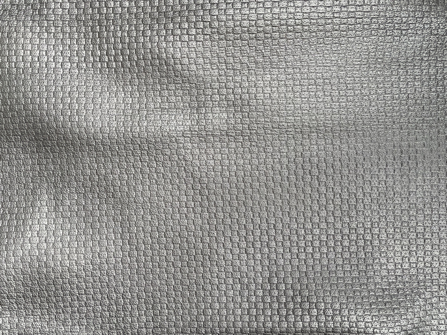 Black Basket Print Embossed on Cow Hides: BJ004C